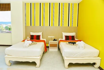 Habitación Deluxe con 2 camas individuales — Bellevue Ocean Patong